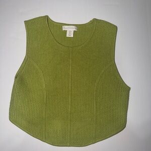 House of Harlow 1960 Moss Green Knit Tank Top
